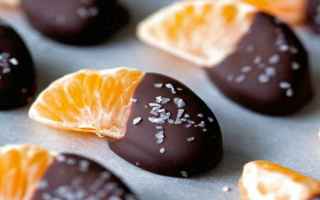 ricetta  mandarino  frutta  cioccolato