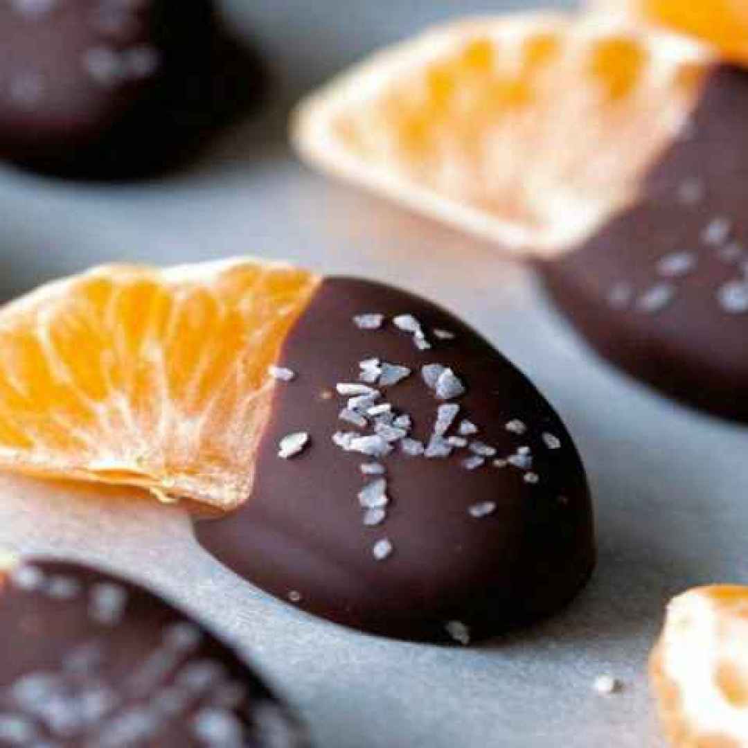 ricetta  mandarino  frutta  cioccolato