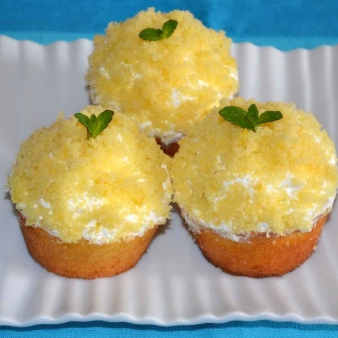 cupcakes  mimosa  festa della donna