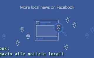 Facebook: facebook journalism project  news locali