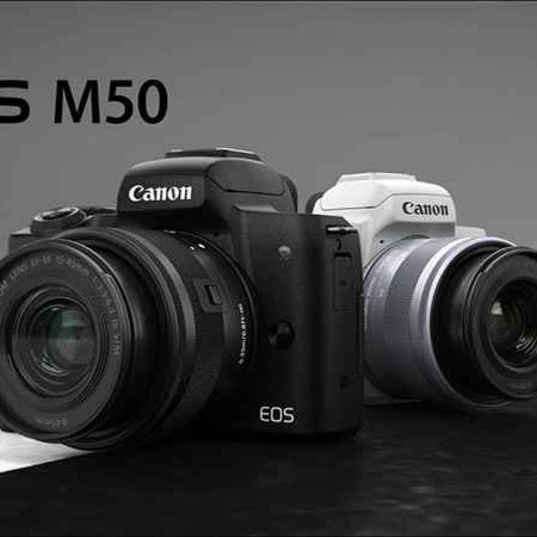 Presentata la nuova mirrorless Canon EOS M50