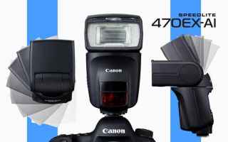 Canon presenta il nuovo flash speedlight con testa motorizzata
