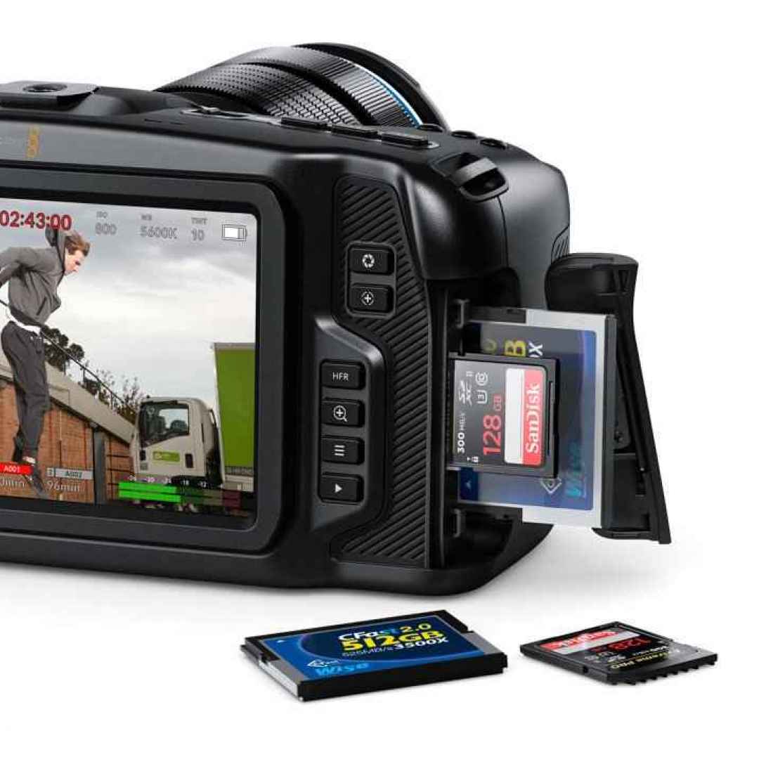Presentata la nuova videocamera entry-level Blackmagic Pocket Cinema Camera 4K