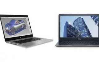 Notebook professional: HP ZBook G5 vs Dell Vostro 13 5370