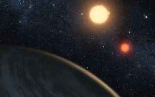 Astronomia: pianeta circumbinario  stelle binarie