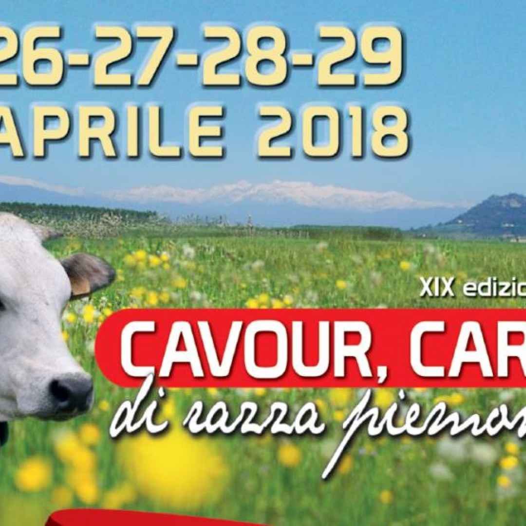 Torna a Cavour (To) la manifestazione “Carne di razza Piemontese”, Da venerdì 27 a domenica 29 aprile 2018