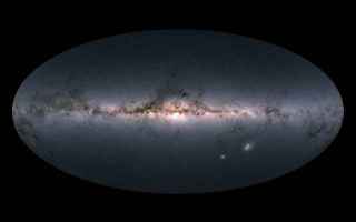 Astronomia: gaia  esa  via lattea  stelle