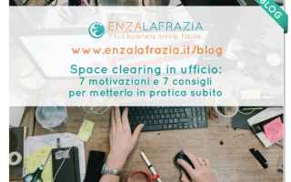 space clearing ufficio  decluttering