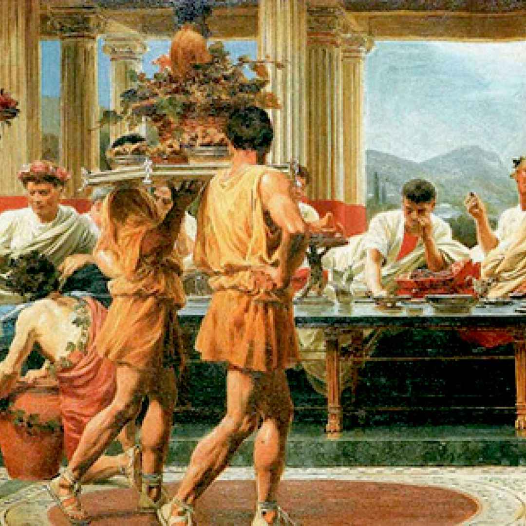 antica roma banchetti romani