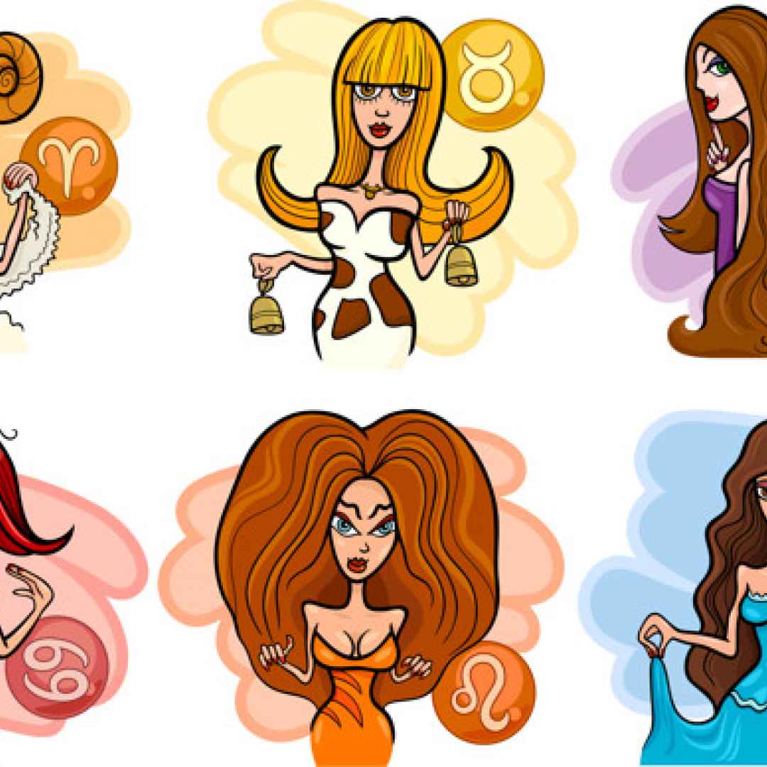 donne  zodiaco  segno zodiacale