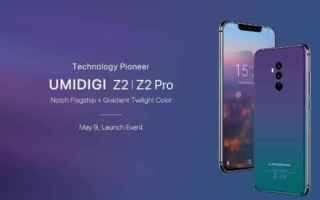 Umidigi: altri dettagli sul top gamma Umidigi Z2 Pro con Twilight cover