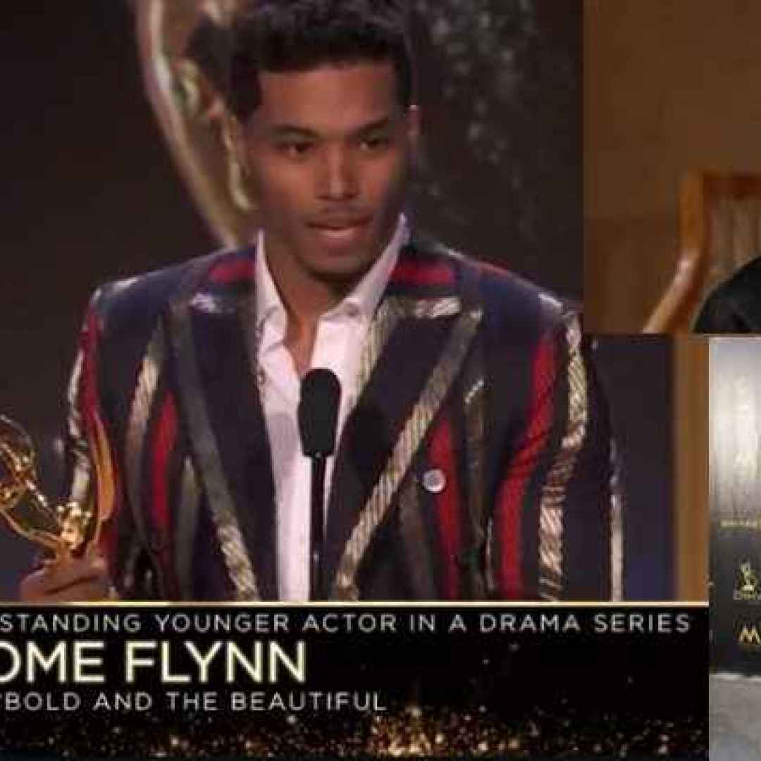 Beautiful News: Rome Flynn (Zende) premiato ai Daytime Emmy 2018