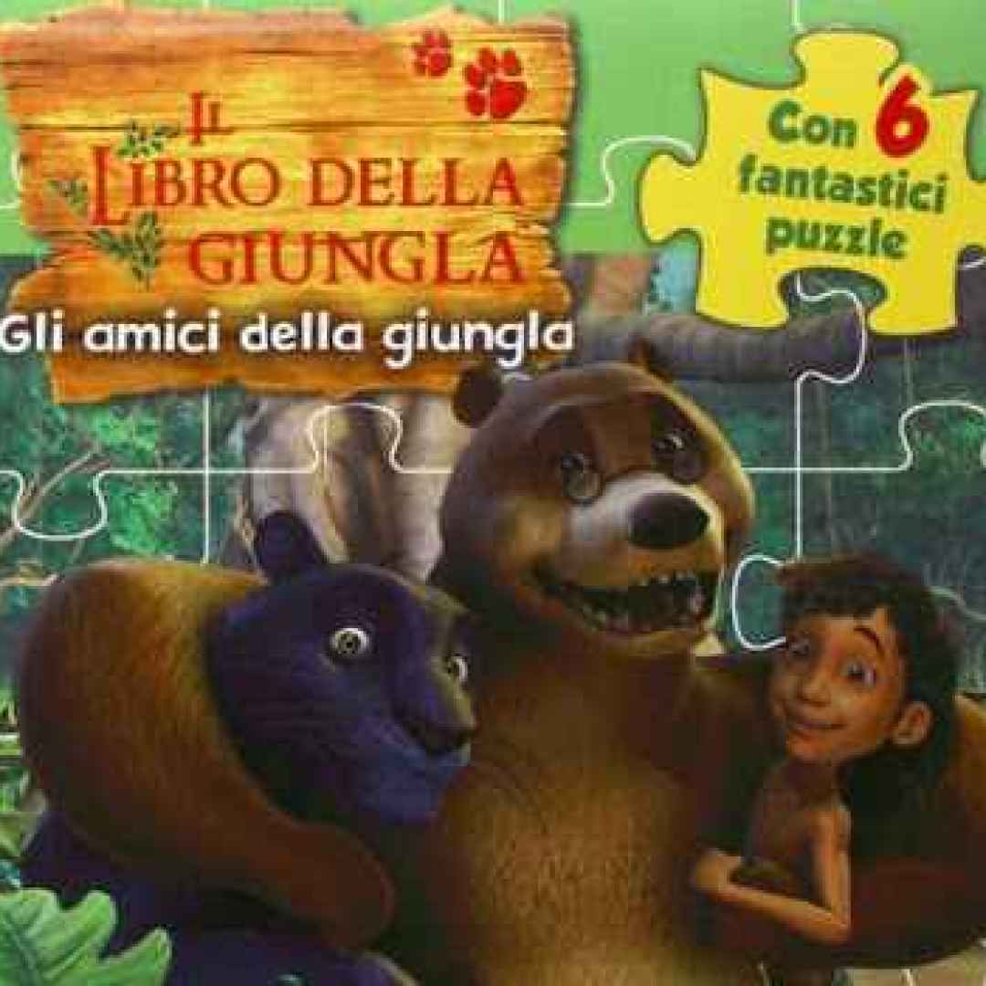 libri bambini  libro della giungla