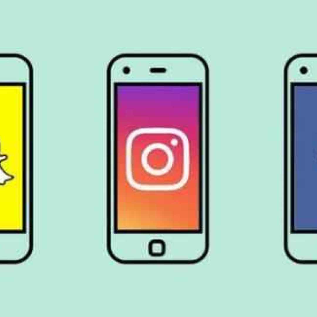 Facebook e Snapchat introducono la pubblicità nelle app. Instagram ricondivide i post nelle Storie