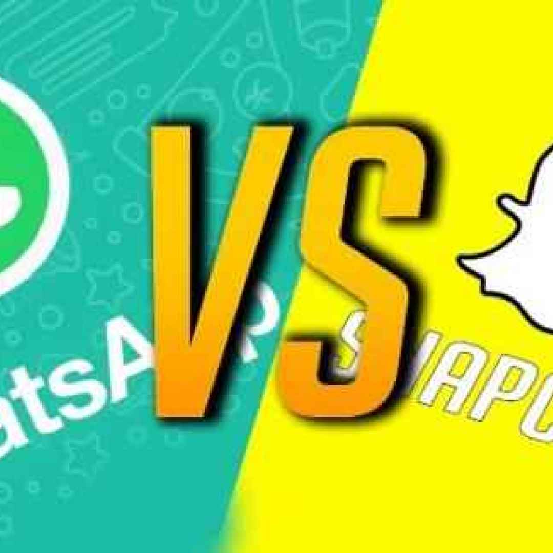 WhatsApp e Snapchat: diversi approcci verso l