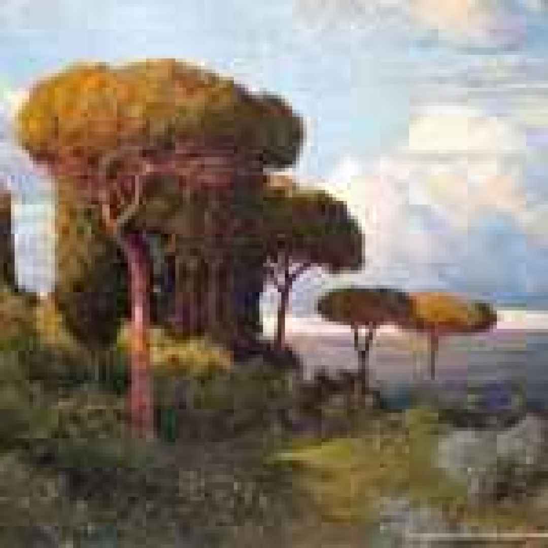 campagna romana   paesaggi  pittore