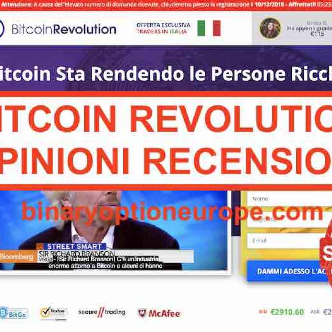 bitcoin revolution  truffa  scam esposta