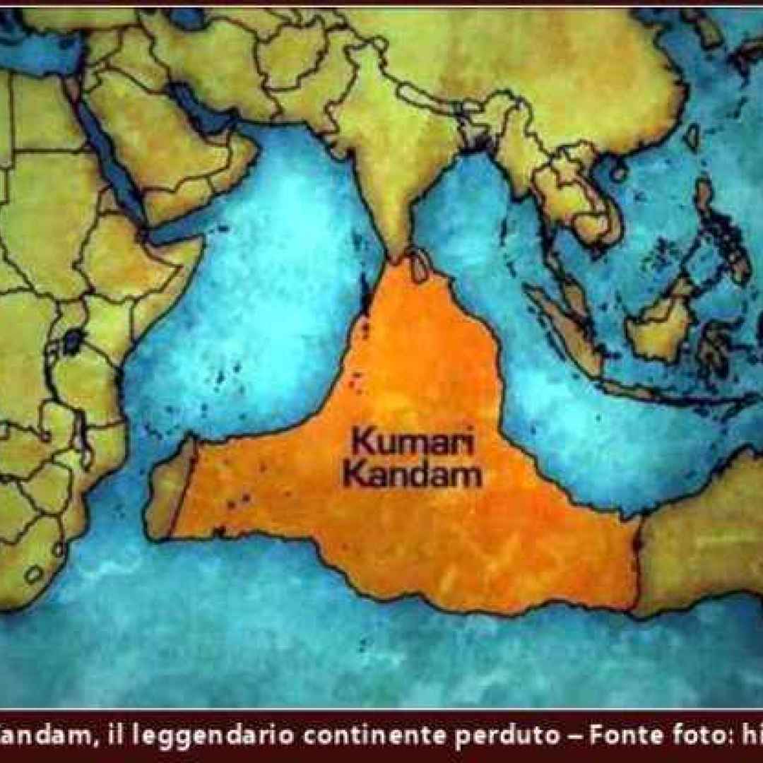 continente perduto  kumari kandam