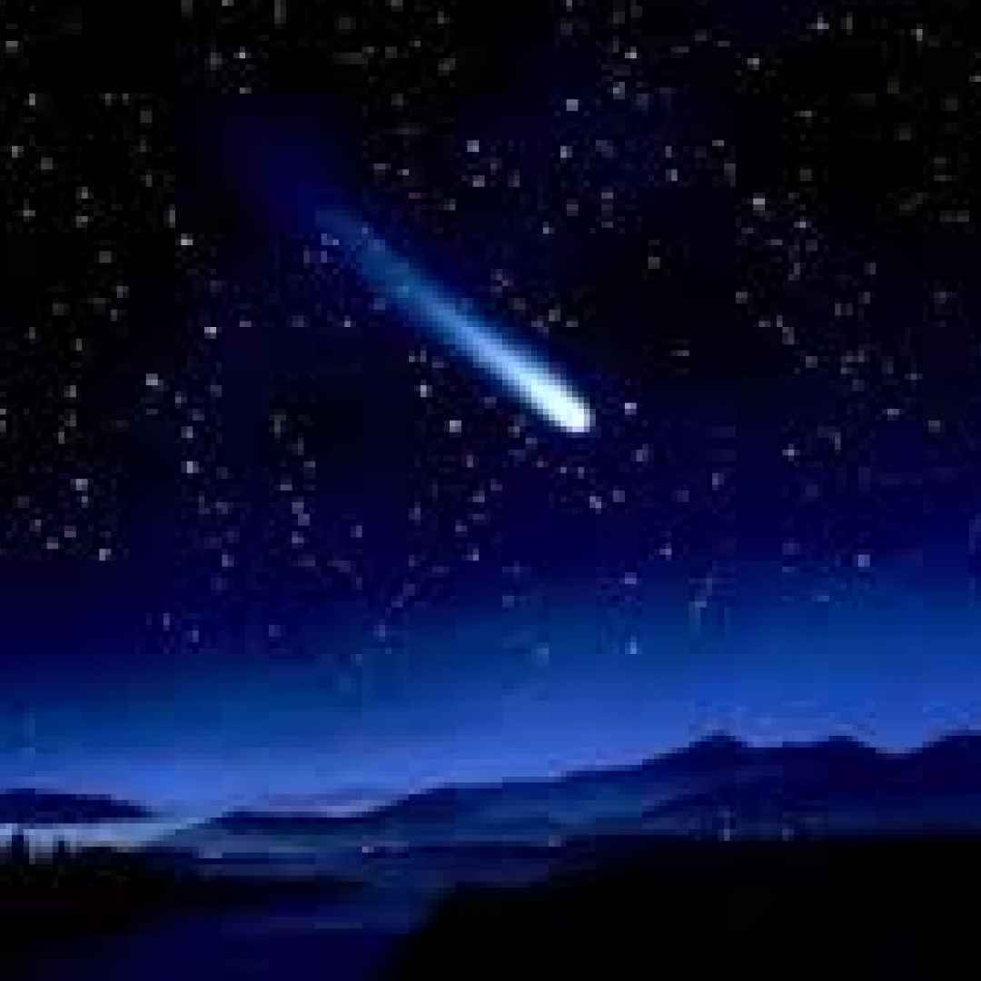 stelle  cadenti  comete  meteoriti