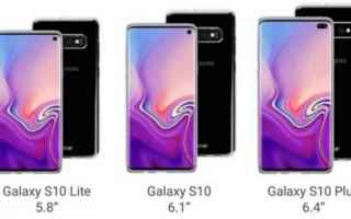 Galaxy S10: il futuro top gamma di Samsung di nuovo al centro di indiscrezioni