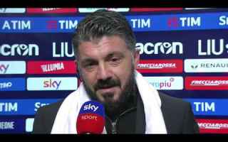 Serie A: gattuso inzaghi milan bologna intervista