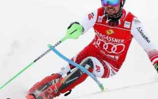 Nello slalom speciale di Saalbach, Marcel Hirscher riscatta, la delusione, del gigante, conquistando