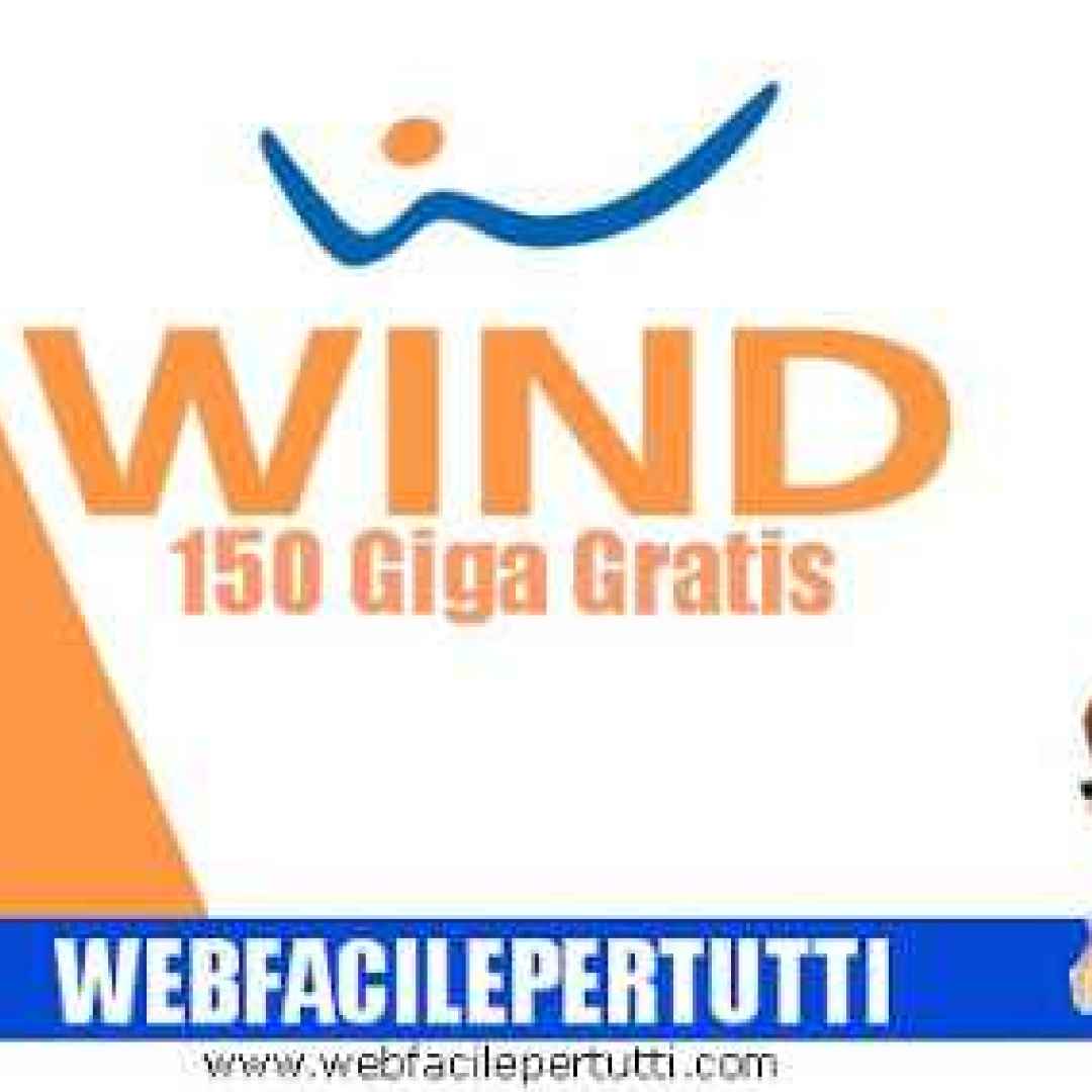 wind  150 giga  gratis  internet