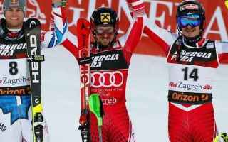 Pronostico rispettato anche, nello slalom speciale maschile di Zagabria, dove Hirscher dopo luscita 