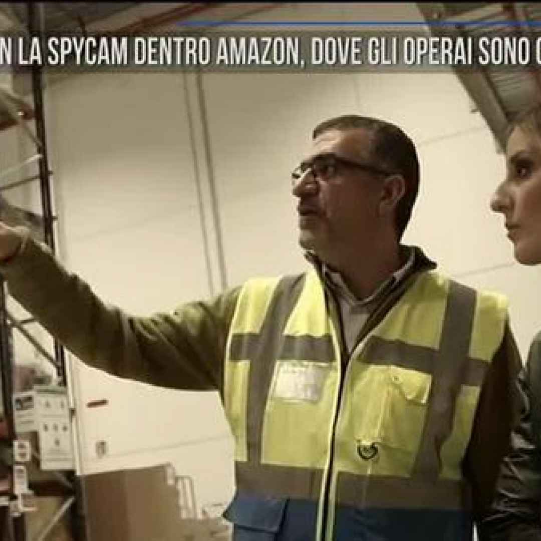 Con la SpyCam dentro Amazon, dove gli operai sono codici a barre - VIDEO