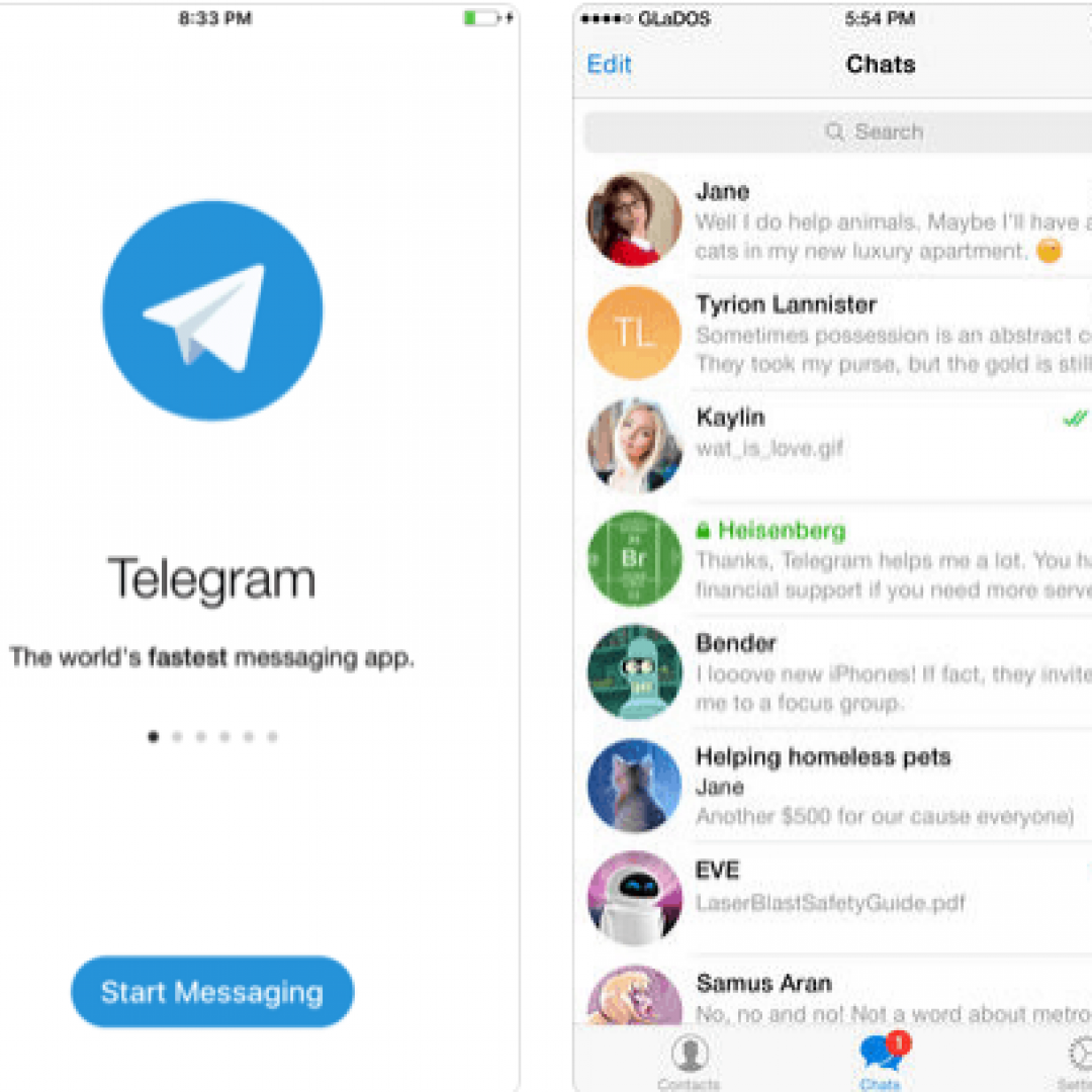 telegram chat social