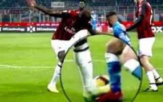 Serie A: video rigore insigne milan napoli