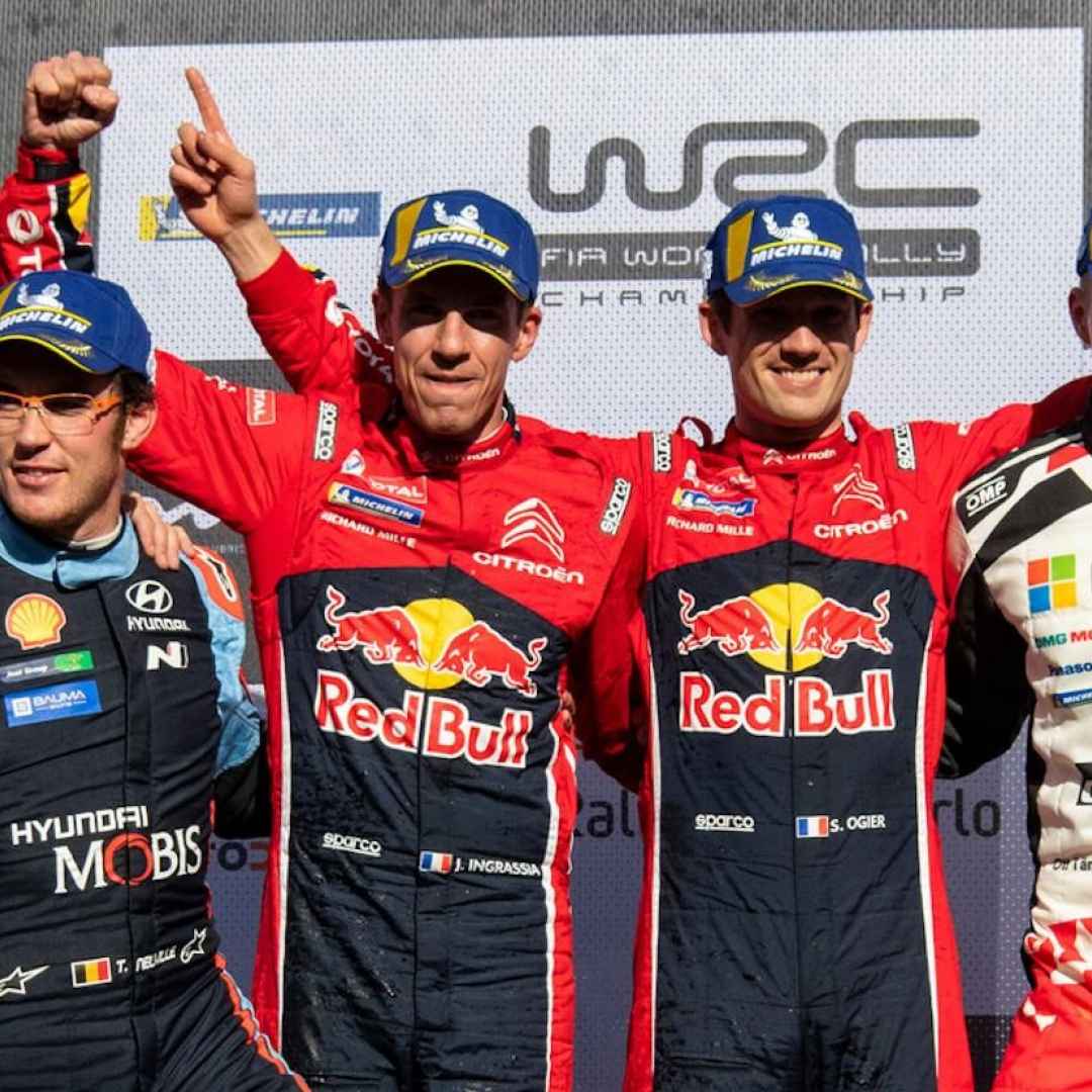Sebastien Ogier vince il Rally di Monte Carlo con 2,2 secondi di vantaggio
