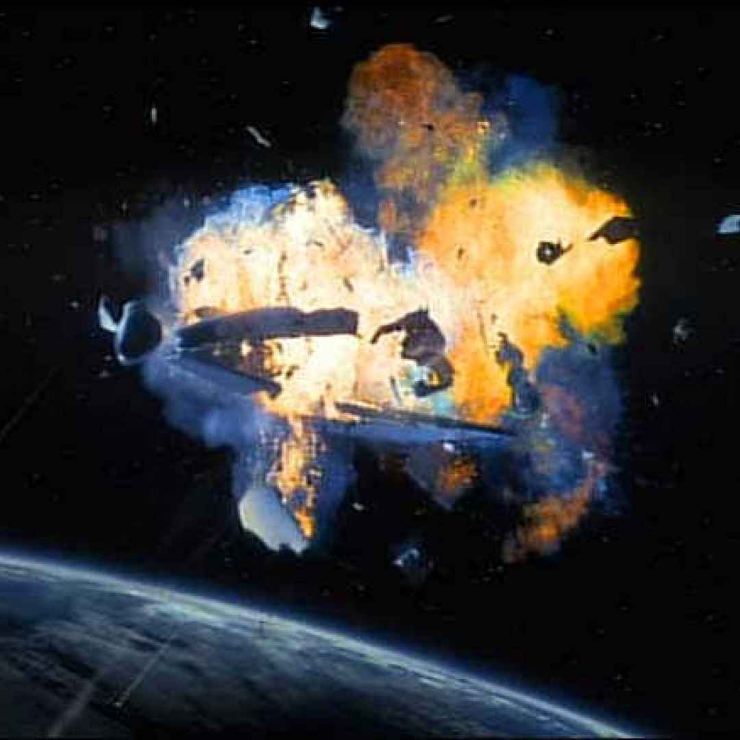 spazio  video  disastro  space shuttle