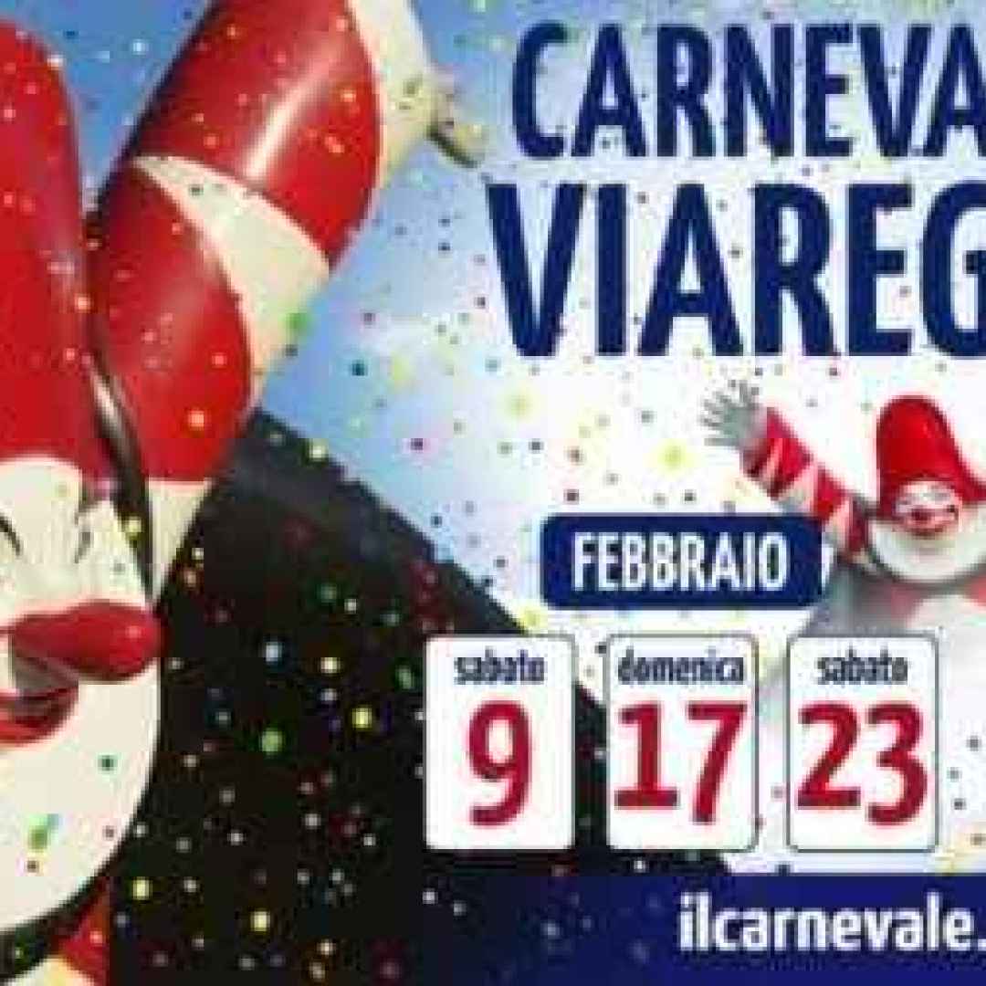 Carnevale Viareggio: gli appuntamenti della festa