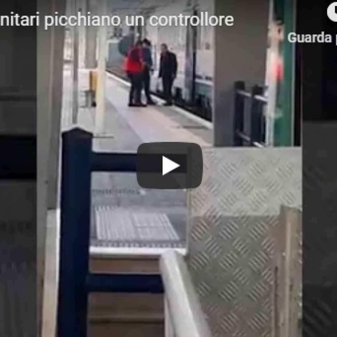 extracomunitari treno italia video
