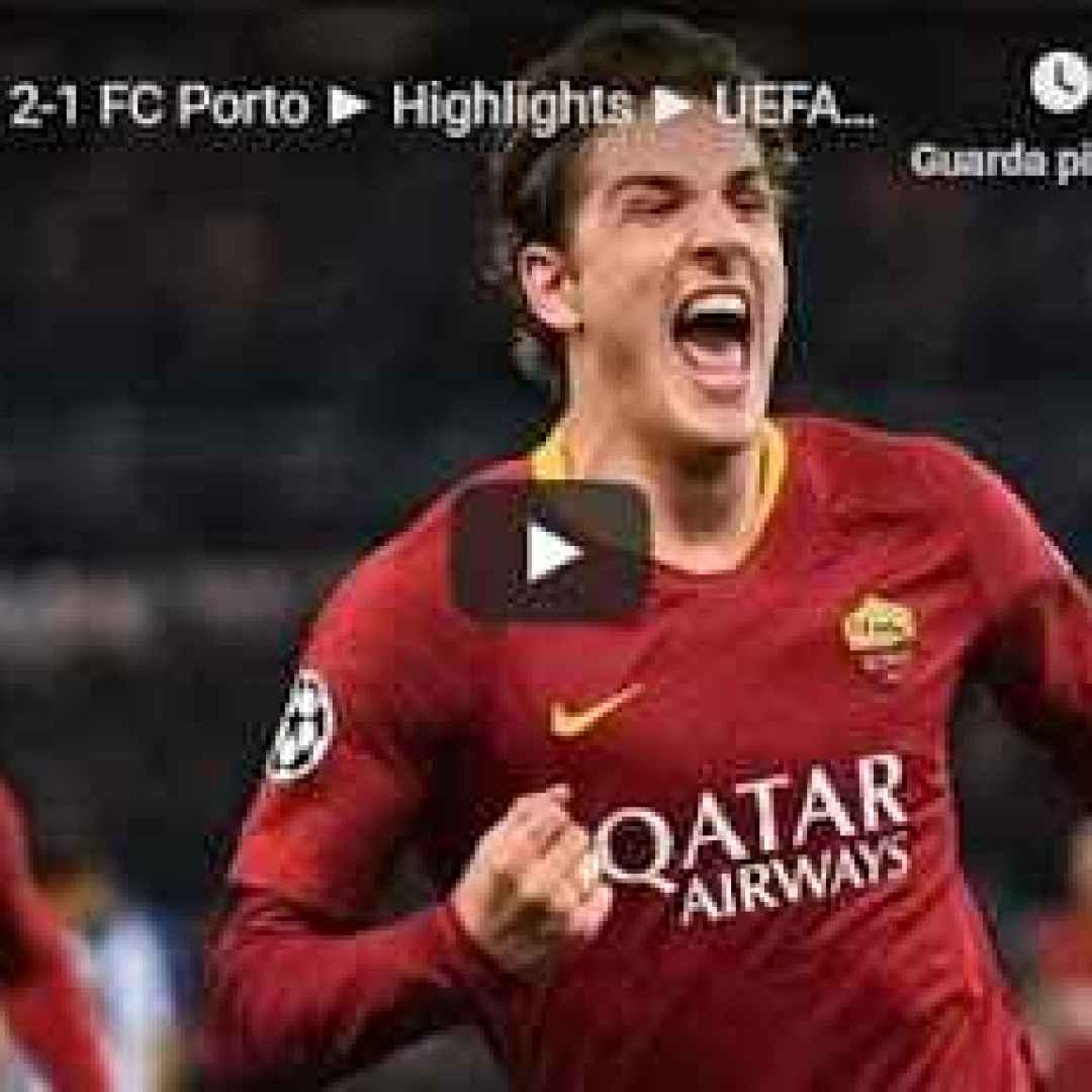 roma porto video gol calcio