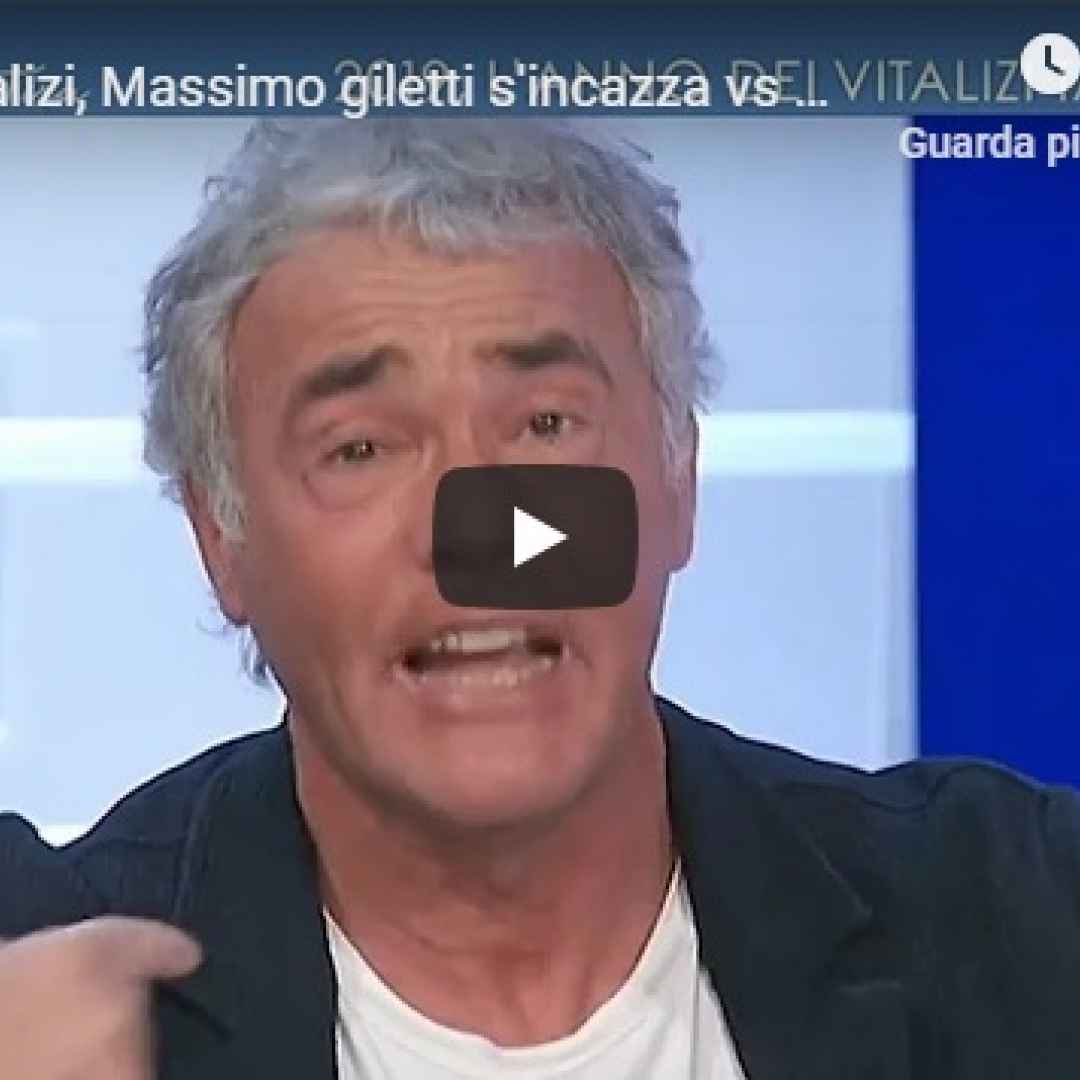 Taglio Vitalizi, Massimo Giletti s