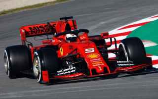 Dominio di Sebastian Vettel, che in 1.18.161 ha conquistato la miglior prestazione, della 1 giornata