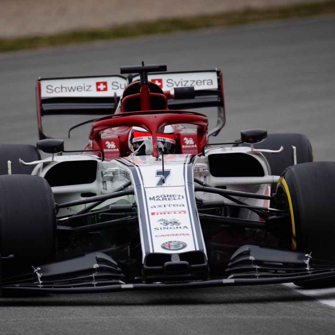 f1  formula1  f1testing  raikkonen