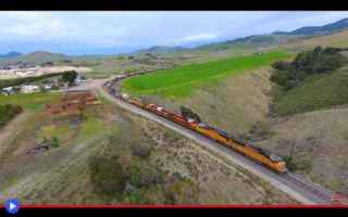 treni  droni  riprese  ferrovia  motori