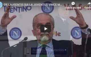 De Laurentiis: "La Juventus vince ma con 200 milioni di debito..." - VIDEO