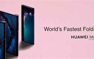 Huawei Mate X presentato ufficialmente: display pieghevole e 5G. Ecco quanto costerà!