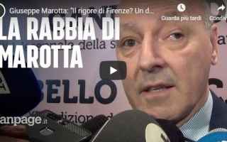 Giuseppe Marotta: "Il rigore di Firenze? Un danno irreparabile per l'Inter" - VIDEO