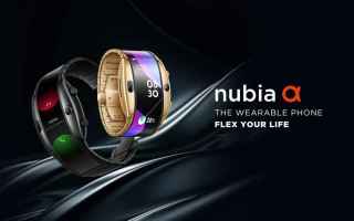 nubia alpha  smartphone  smartwatch  mwc