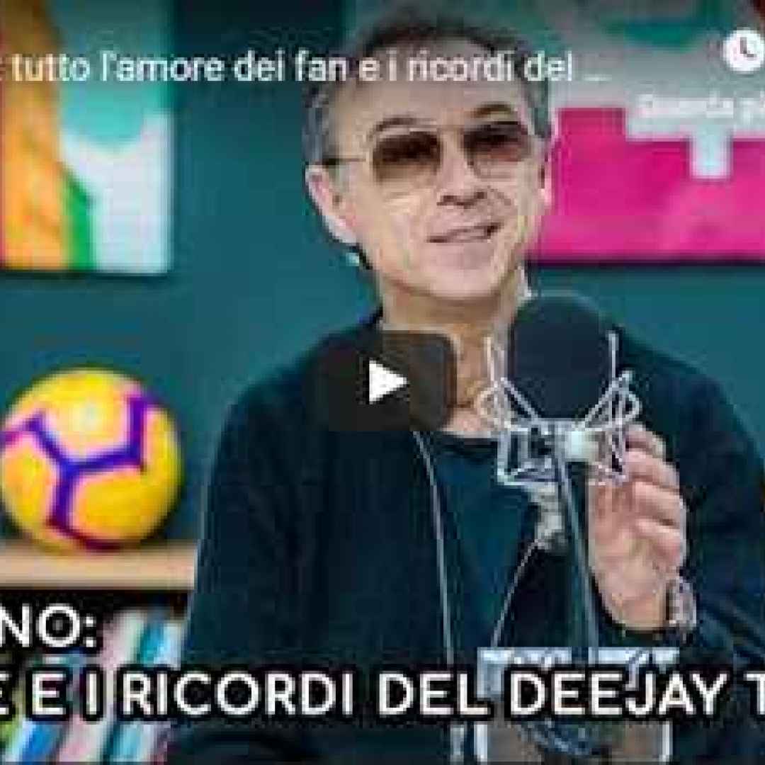 DJ Albertino lascia Radio Deejay dopo 35 anni - VIDEO