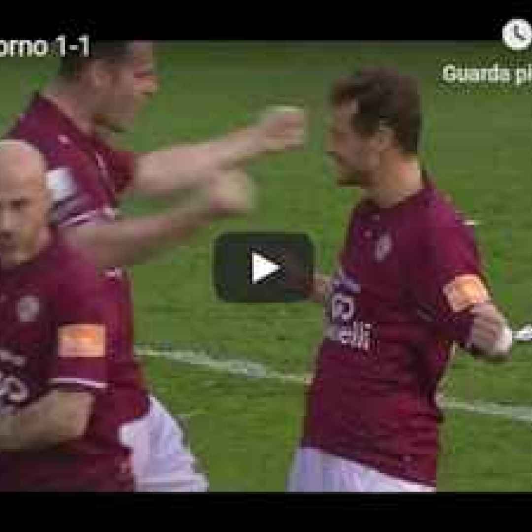 Ascoli - Livorno 1-1 Guarda Gol e Highlights