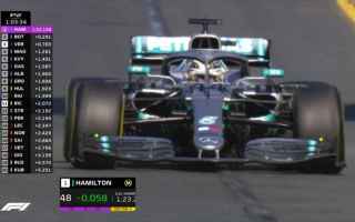 Grande prova di forza delle Mercedes, con Lewis Hamilton che ha fatto il miglior tempo, in entrambe 