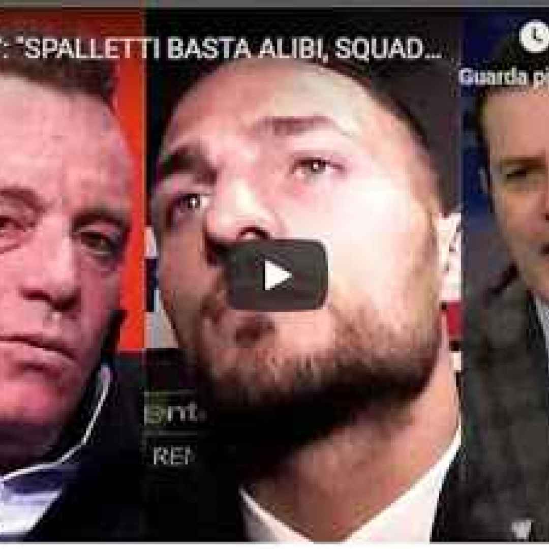 Alfredo Pedullà: "Spalletti basta alibi, squadra impresentabile, mentalmente morta..." - VIDEO