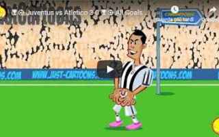 Champions League: juventus atletico video calcio gol