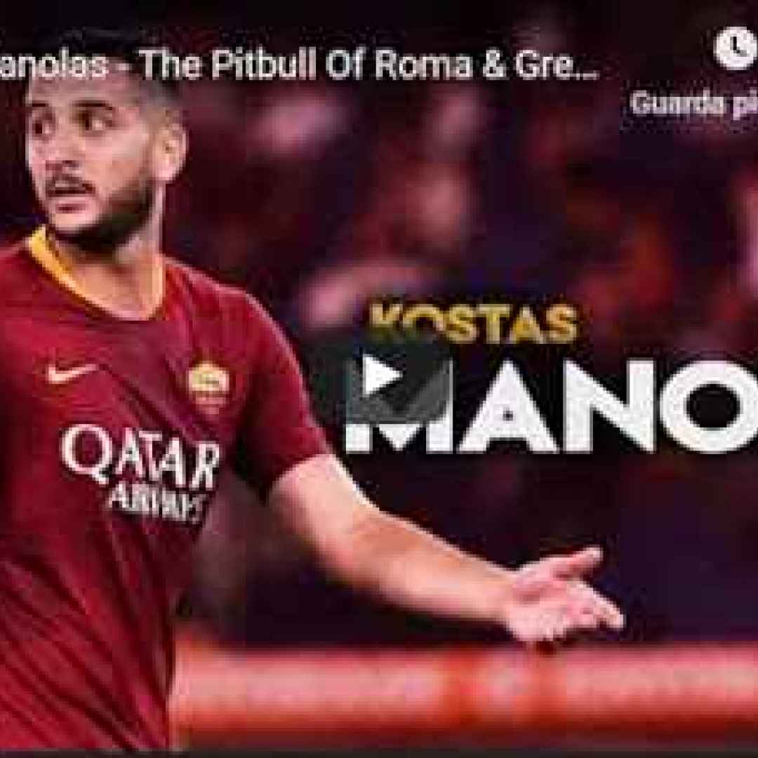 roma juventus video calcio manolas